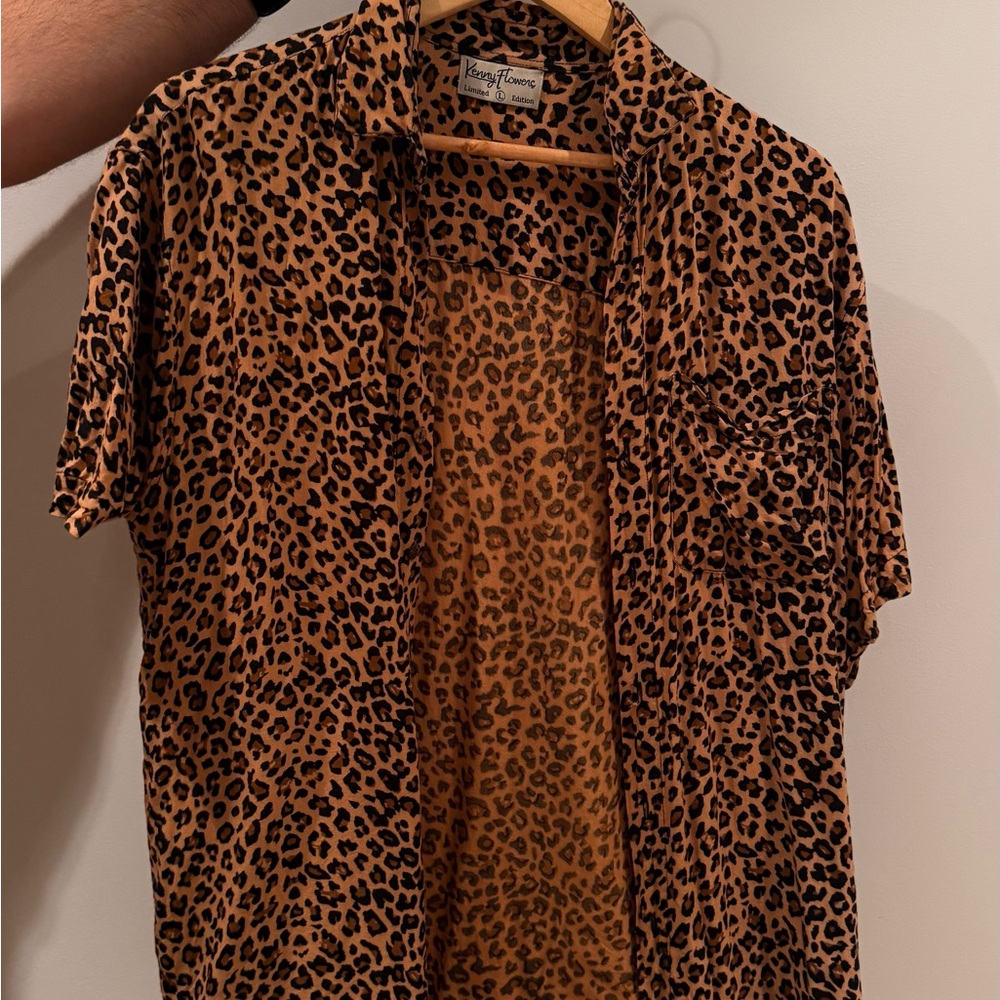 Kenny Flowers Leopard Print Limited Edition Shirt